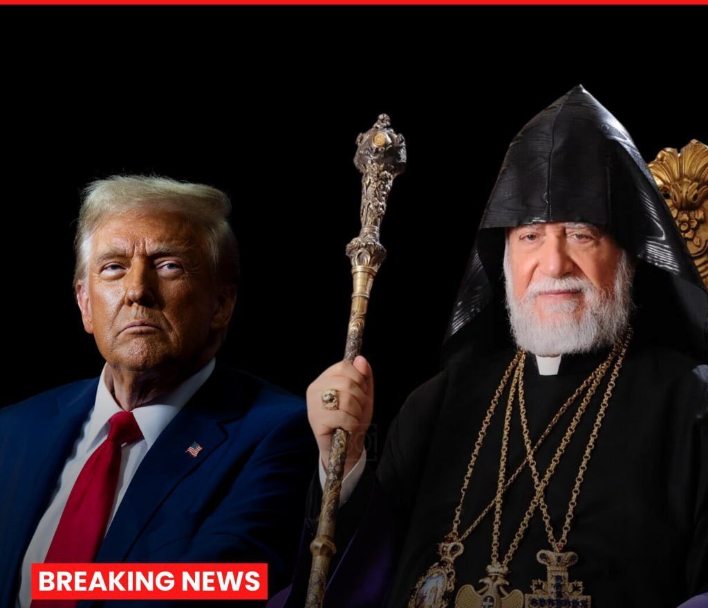 Catholicos Aram I Calls on President Trump to Advocate for Armenian Prisoners in Azerbaijan and Artsakh’s Right of Return