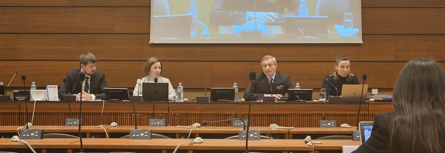CSI held a panel at the Human Rights Council to discuss the show trials of Armenians kidnapped by Azerbaijan