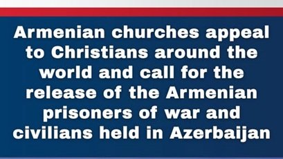 Armenian Churches’ Appeal to Christians Around the World