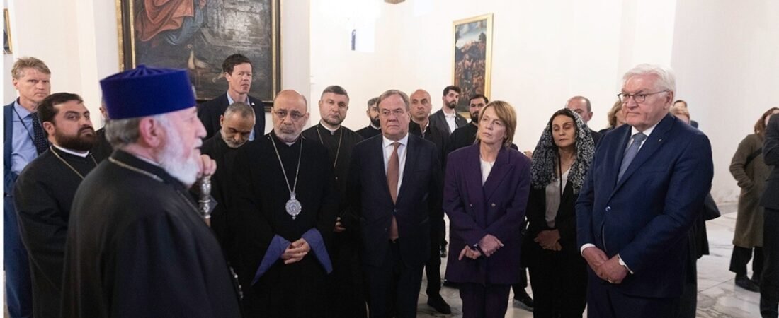 Armenian Church Catholicos asks German President to call for POWs release in Azerbaijan