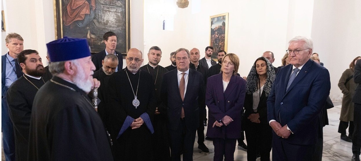Armenian Church Catholicos asks German President to call for POWs release in Azerbaijan