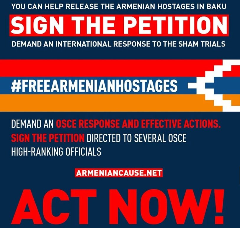The Armenian National Committee – International Appeals to OSCE Officials