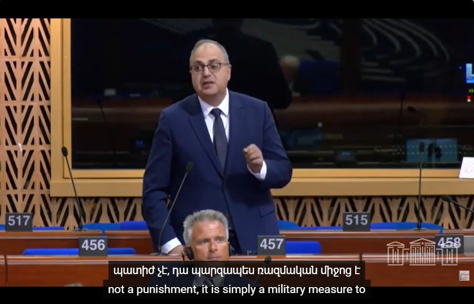 Vladimir Vardanyan: And unfortunately, prisoners of war have become more and more subject to intimidation and torture