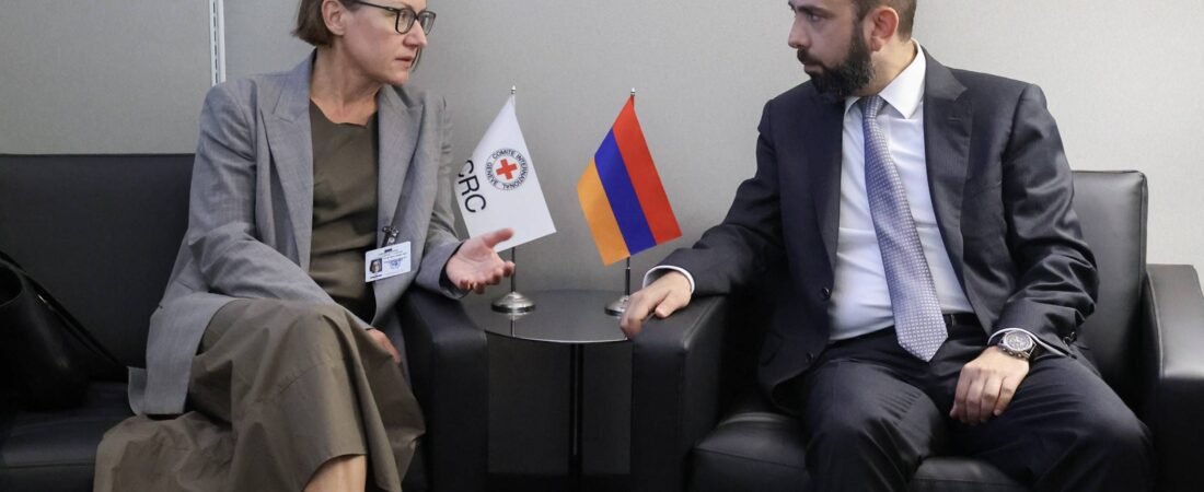 Mirzoyan, ICRC President Discuss Armenian Prisoners of War