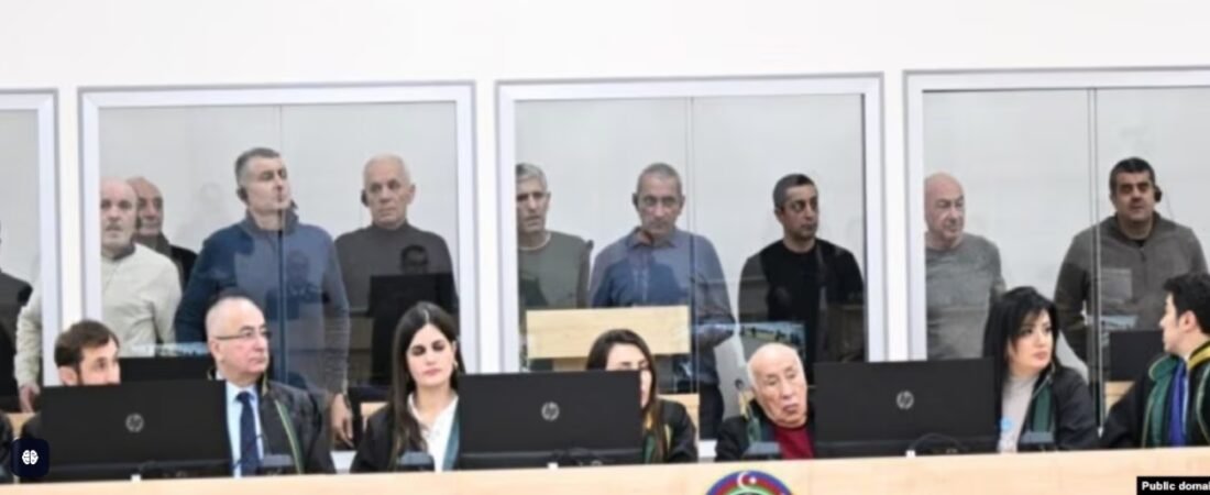 Ex-Karabakh Leaders Face Life Sentences, Lengthy Prison Terms In Baku Trial