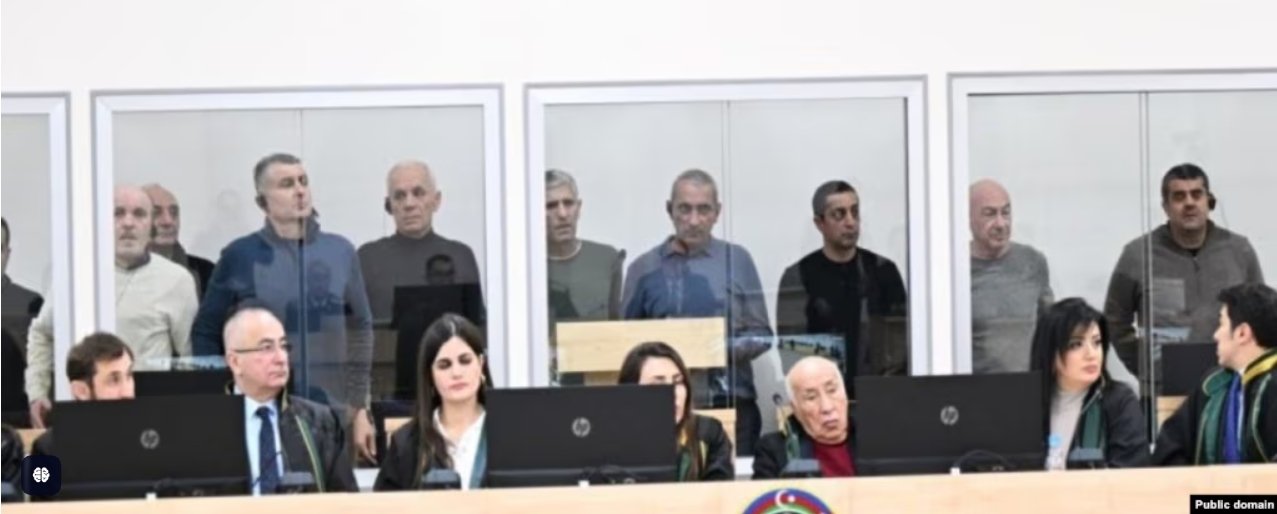 Ex-Karabakh Leaders Face Life Sentences, Lengthy Prison Terms In Baku Trial