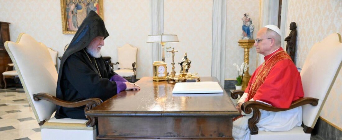 Artsakh and Armenian Hostages in Azerbaijan on the Agenda During His Holiness Aram I’s Official Visit to the Vatican
