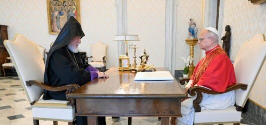 Artsakh and Armenian Hostages in Azerbaijan on the Agenda During His Holiness Aram I’s Official Visit to the Vatican